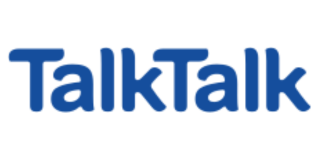 talktalk logo TalkTalk logo against a white background.